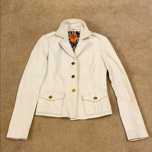 Tory Burch Lether Jacket Sz 0